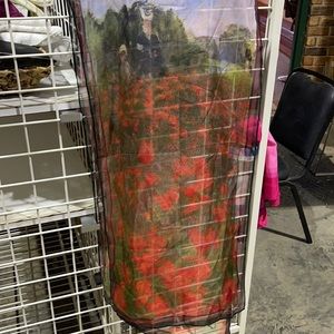 Galleria print scarf